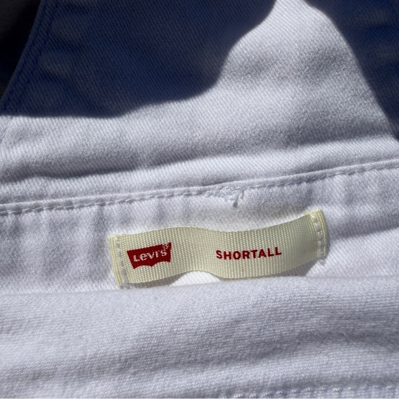 Levi’s Girls White Shortalls – Size 14 - Picture 5 of 6